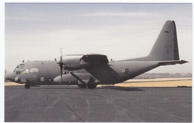Postcard Lockheed AC-130A ''Spectre'' Azarel, Desrt Storm Aircraft, USAF