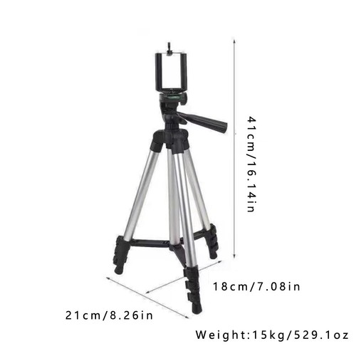 US 1-2 Pack Camera Lightweight Portable Tripod Mounting Phone Holder Carry Case - Picture 8 of 19