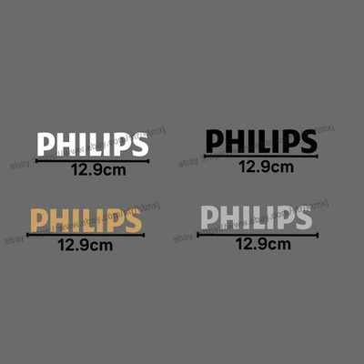Philips Sponsor Patch12.9cm   Heat Transfer Iron-On Logo for Soccer Jersey Badge