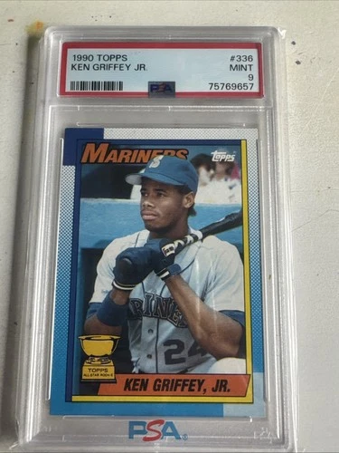 1990 Topps - Ken Griffey Jr #336 PSA 9