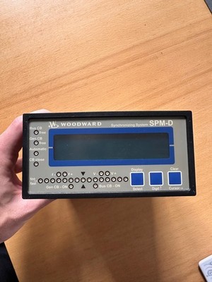 WOODWARD SPM-D SYNCHRONIZING SYSTEM ASG410+ LR20073 24Vdc 50/60Hz