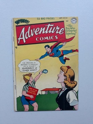 Adventure Comics 168 DC 1951 Superboy