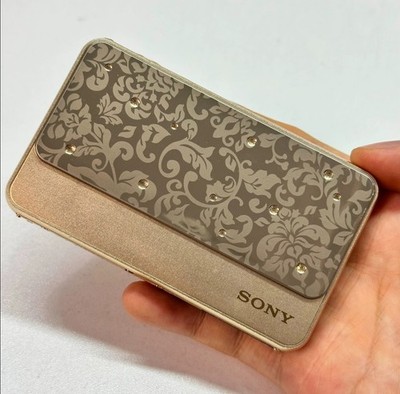 SONY T99D Cyber-Shot DSC 14.1MP 4x Optical Zoom Digital Camera Gold English