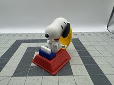 2018 McDonalds McPlay Snoopy Happy Meal Toy- Famous Author Snoopy Embosser