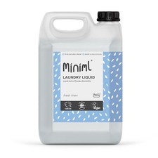 Miniml Eco Laundry Liquid Washing Detergent 5L Refill Natural Non Bio Fresh ... 5.62 per litre