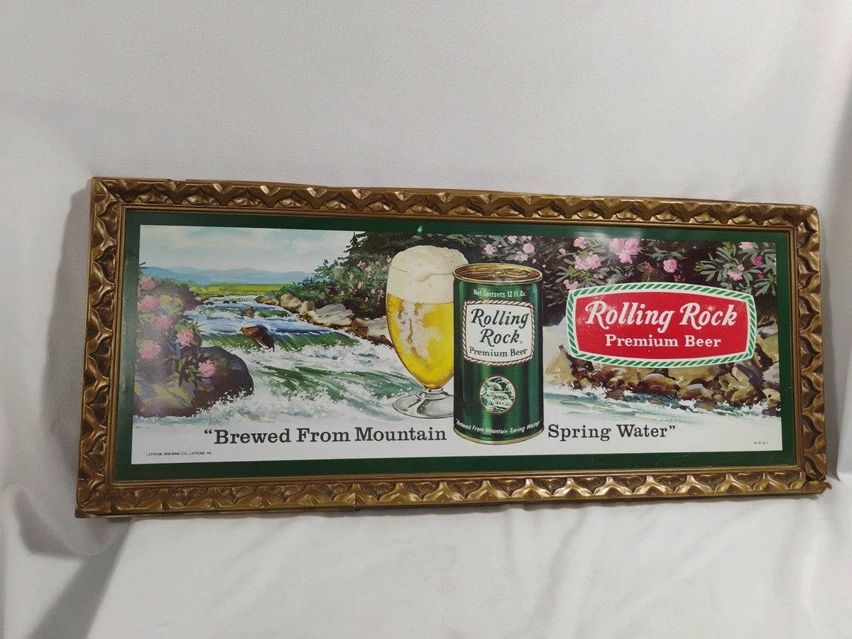 Collectible Rolling Rock Signs & Tins for sale | eBay