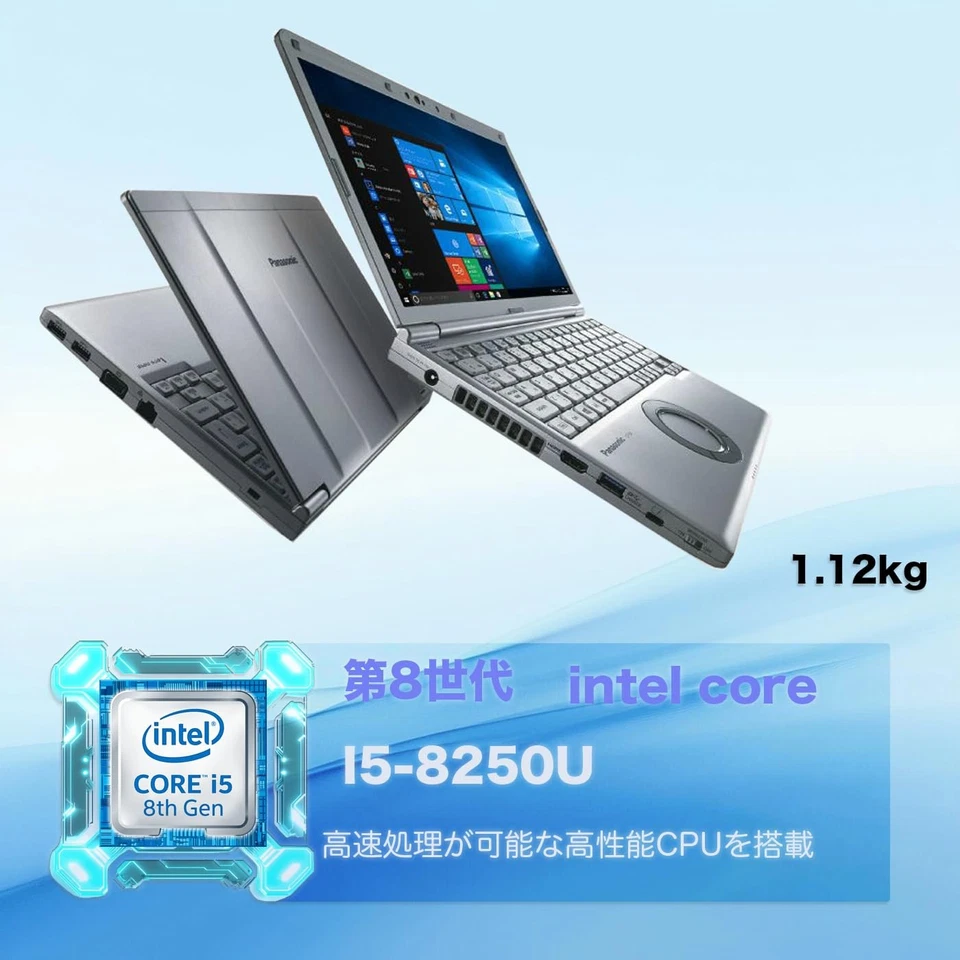 Panasonic Let's Note SV7 12.1" FHD i5-8250U 8GB 256GB SSD Win11 Pro Office 2019 - Image 2 of 4