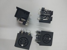 30 pcs Circular DIN Jack Female 8 pin PCB Mount Connector New Buy It Now
