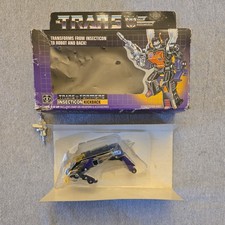 Bombshell G1 1984 TRANSFORMERS Vintage Original 100 COMPLETE Box INSERT Bubble