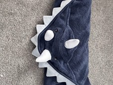 Pottery Barn Super Soft Dino Baby Hooded Towel