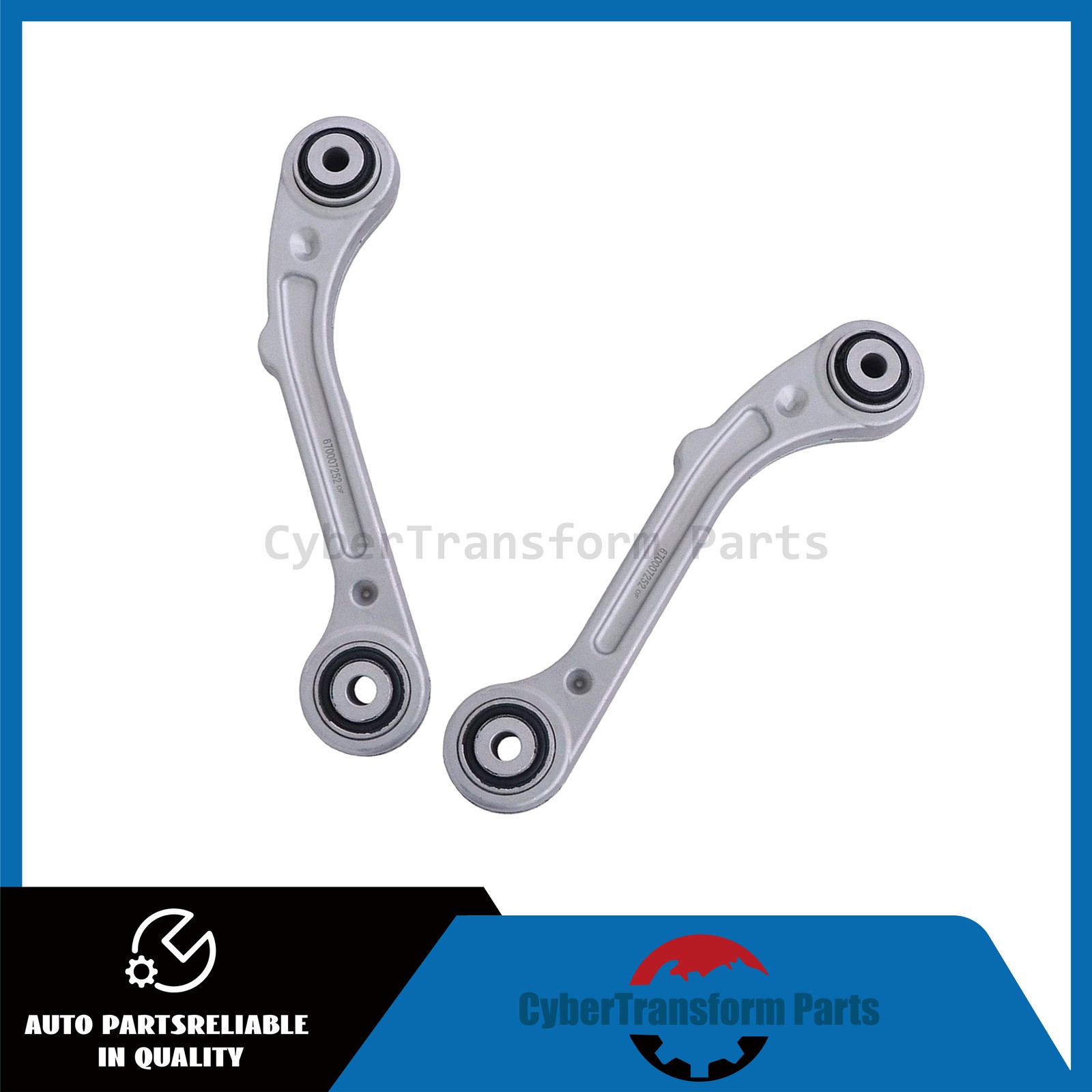 2PCS Fits Maserati Ghibli Quattroporte 670007252 Rear Suspension Control Arm Kit