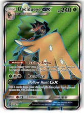 Decidueye GX SM37 LP Full Art Black Star Promo Sun & Moon 2017 Pokemon TCG on eBay