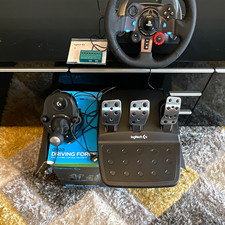 Logitech G29 Racing Wheel & Pedals Wired USB Black for PS4 PS3 PC Console