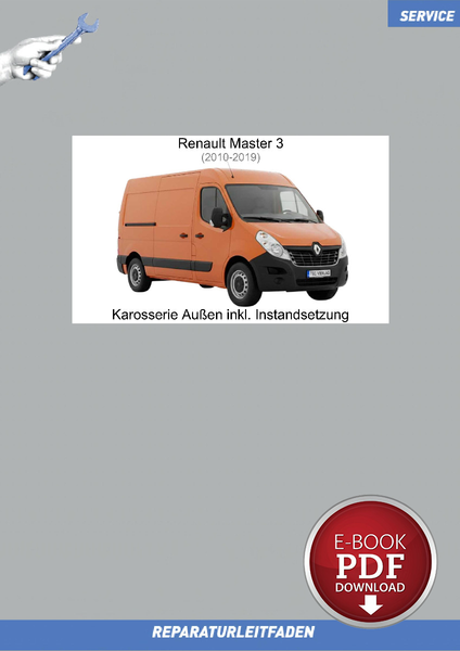 PDF Renault Master 3 (2010-2019) Werkstatthandbuch Karosserie Aussen-image