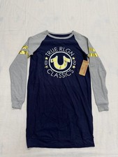 True Religion Classics Raglan Long Sleeve Sweatshirt Dress