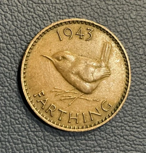 1943 George VI Farthing — photo from the most recent tracked eBay sale
