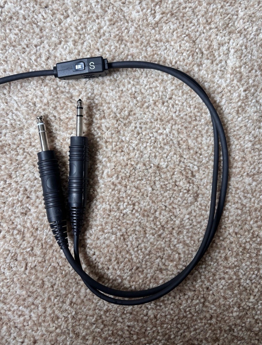 Lightspeed Zulu 3 Aviation Headset Dual-Plug READ DESCRIPTION | eBay