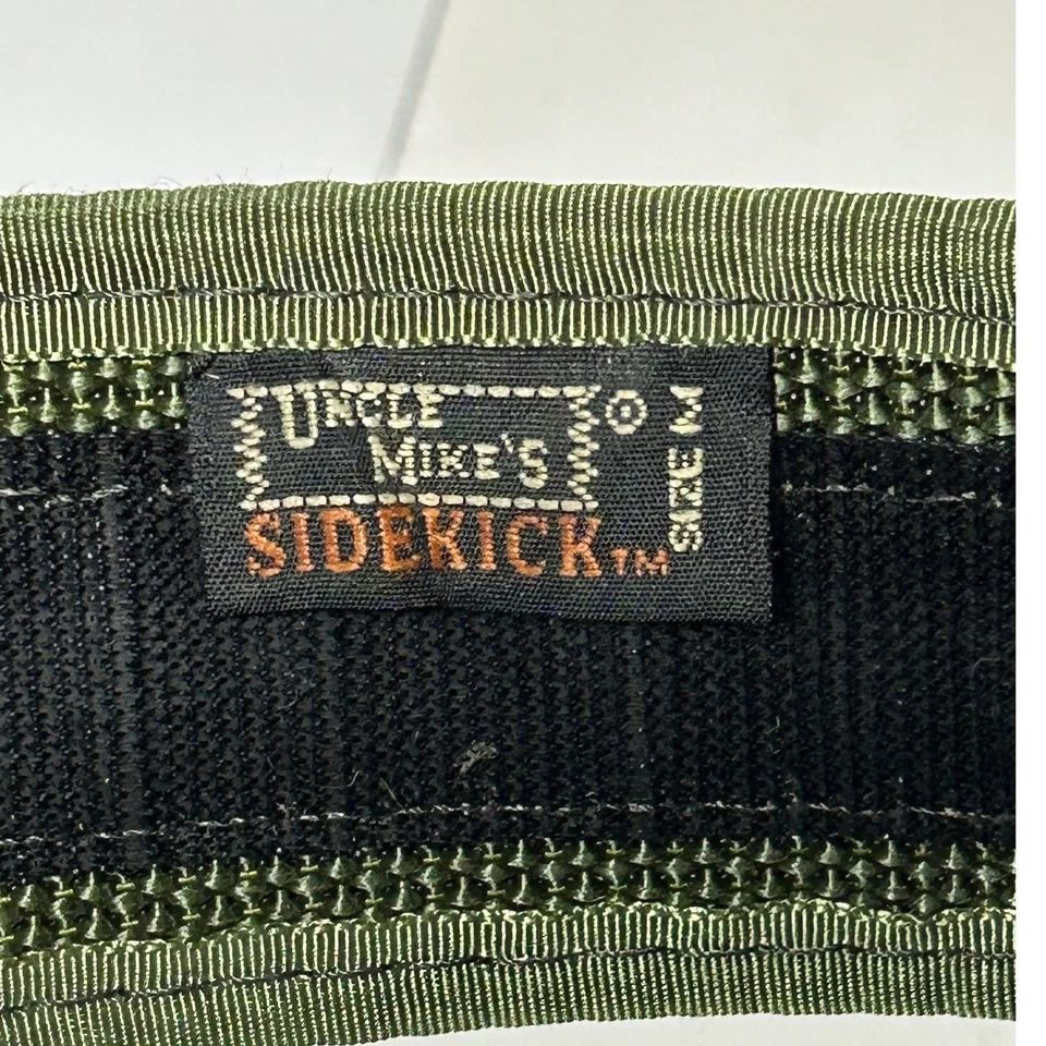 Juego de bolsa de cinturón táctica para muslo verde oliva Tío Mikes Sidekick talla M Foto 4 de 4