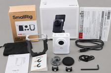 Open Box Canon PowerShot V10 20.9MP White Vlogging Digital Camera Japan 311