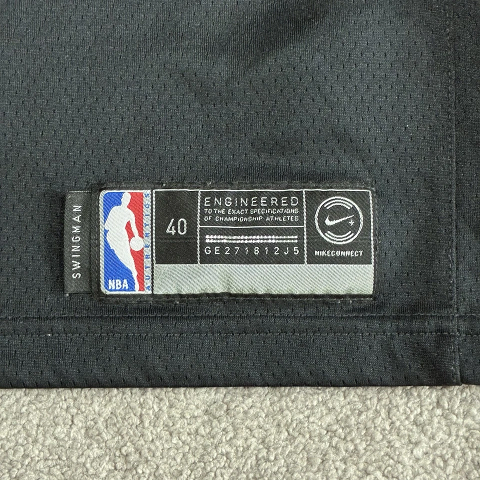 Camiseta deportiva Nike Houston Rockets para hombre pequeña 40 negra Swingman James Harden #13 DriFit Foto 2 de 4