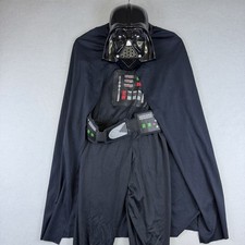 Star Wars Darth Vader Costume Kids Medium 8-10 Rubies Mask Cape Belt Halloween