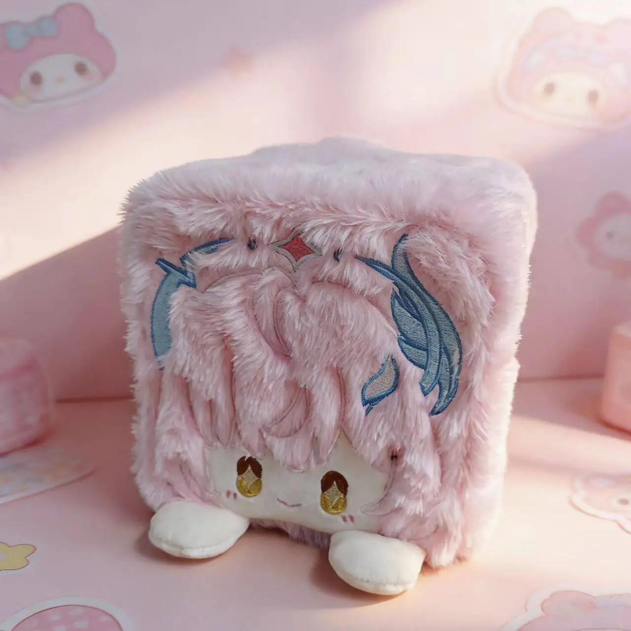 Wuthering Waves Aemeath Anime Plush Dango Plushie Stuffed Cushion Doll Toy 15cm