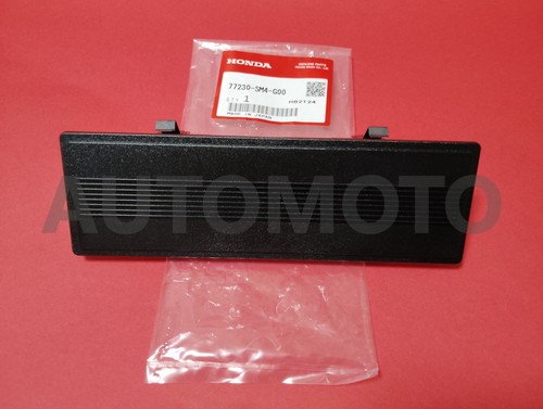 Genuine Honda Single-DIN Radio Block-Off Plate – Fits Dash Radio Hole (OEM 77230-SM4-G00, 1-Yr Warranty)
