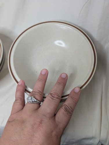 Vintage Floral Expressions Hearthside Stoneware 7 in Cereal Bowls Set of 8 - Picture 7 of 12