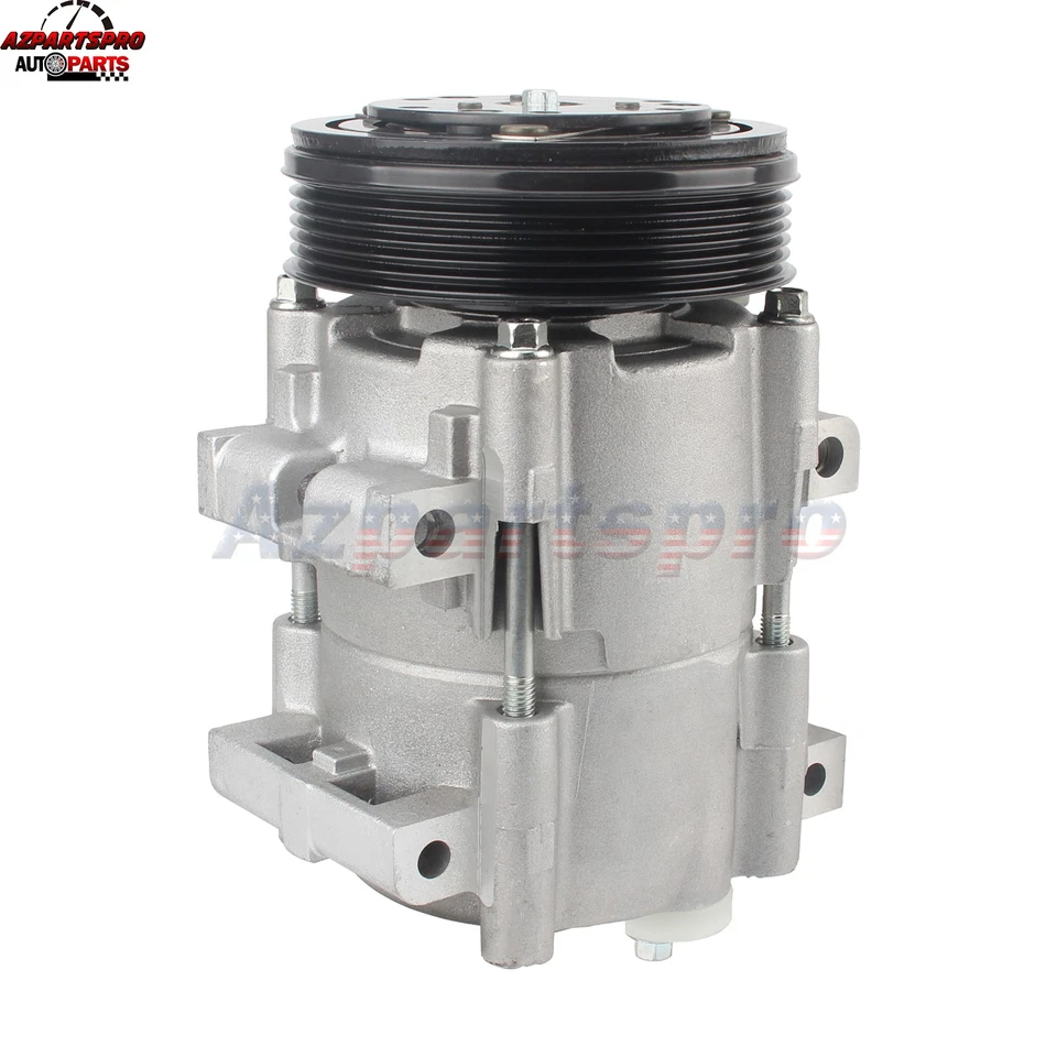 A/C AC Compressor For Ford Mustang 2-Door 3.8L V6 1999 2000 2001 2002 2003 2004 - Изображение 2 из 4