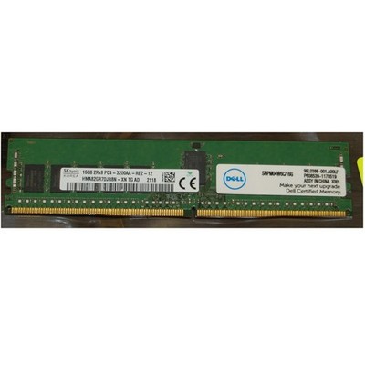 SK Hynix 16GB PC4 3200AA ECC Reg RAM (HMA82GR7DJR8N-XN) Server-Speicher Dell