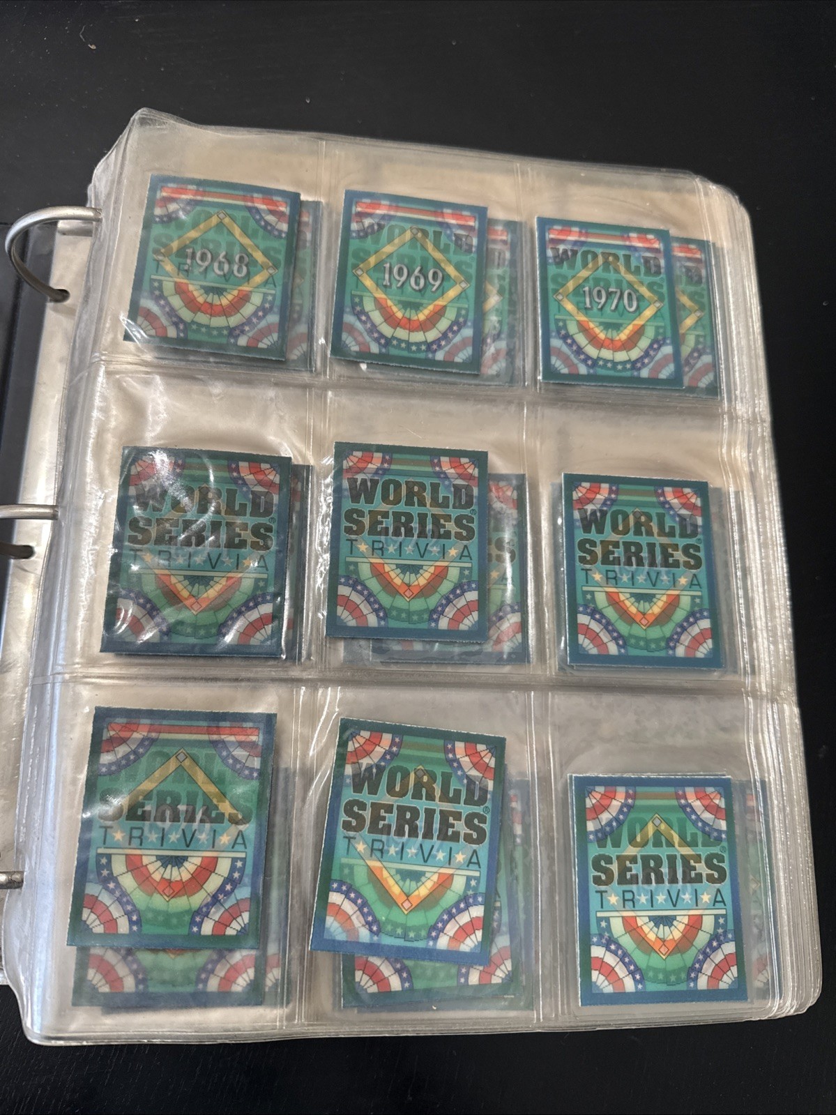 1991 Score Baseball World Series Trivia Magic Motion Inserts - You Pick - MLB