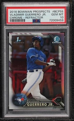 2016 Bowman Chrome Prospects Refractor Vladimir Guerrero Jr PSA 10 GEM MT 1i3b