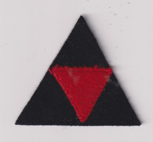 3rd Infantry Division formation sign wool felt patch WWII British Army