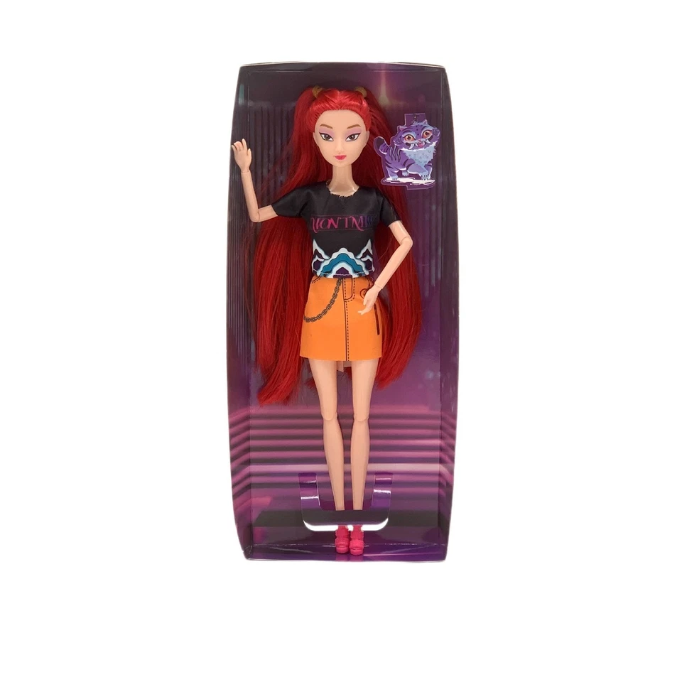 30cm Kpop Demon Hunters Girls Doll Toy Rumi Mira Zoey Figure Dolls Birthday UK - Image 3 of 4