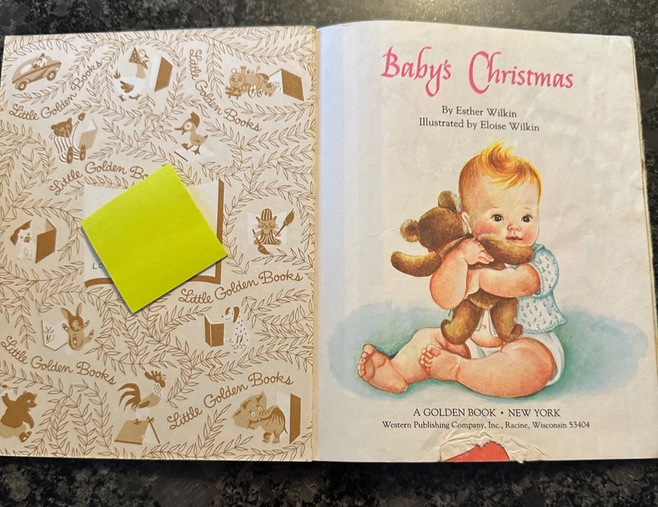 3 Little Golden Books Eloise Wilkin Illustrator Baby's Christmas Baby Dear Story Foto 3 de 4