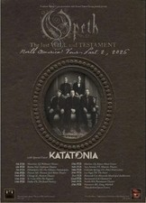 OPETH Announce 2026 North American Tour Poster
