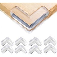 Baby Proofing Safety Corner Guards, 8 pcs Clear Soft Table Corner Protectors for