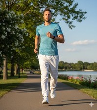 Lacoste Men’s Track Pants Size XL White New