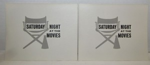 2 1961 NBC TV Saturday Night at the Movies Bumper Photos