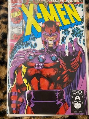 X-Men #1 (Oct 1991)   ''A Legend Reborn''   First Team Appearances   Marvel Comics