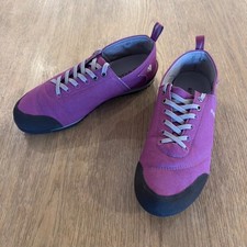 NEW Evolv Cruzer Classic Approach Canvas Climbing Shoe-Plum-Size M 6.5 W 7.5
