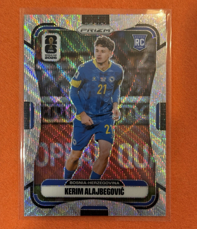 Panini Prizm FIFA World Cup 2026 Kerim Alajbegović Bosnia-Herzegovina #475 RC