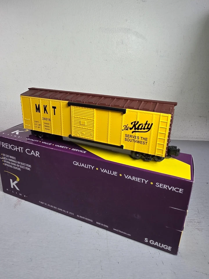 K_LINE K511-004 Missouri-Kansas-Texas(MKT) Box Car ++++ BRAND NEW ++++ OB ++++  - Image 3 of 4