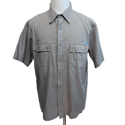 Chemise Dickies XL Gris Manches courtes 100% Coton 2 Poches Genuine Dickies - Photo 1/4