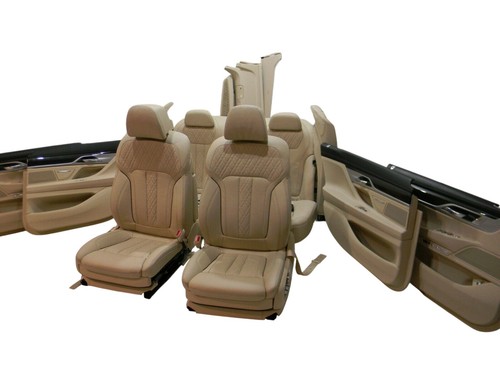 BMW G12 Lederausstattung Komfortsitze Sitze Seats Leder NAPPA CANBERRABEIGE