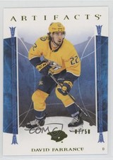 2022-23 Upper Deck Artifacts Yellow 7/50 David Farrance #24 03uh