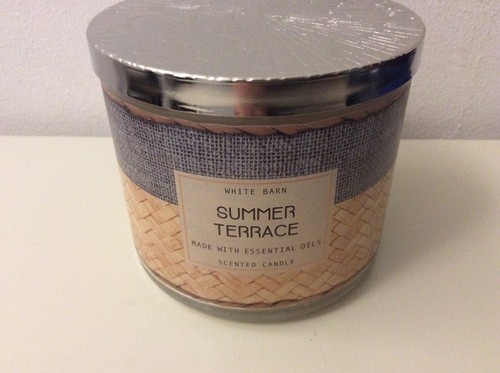 Bath & Body Works Summer Terrace 3 Docht Kerze Neu