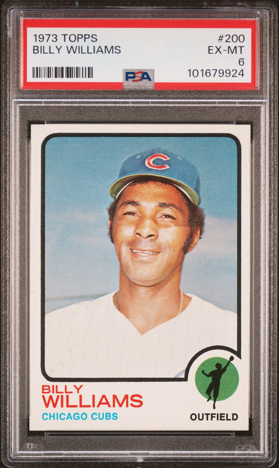 1973 TOPPS #200 BILLY WILLIAMS PSA 6