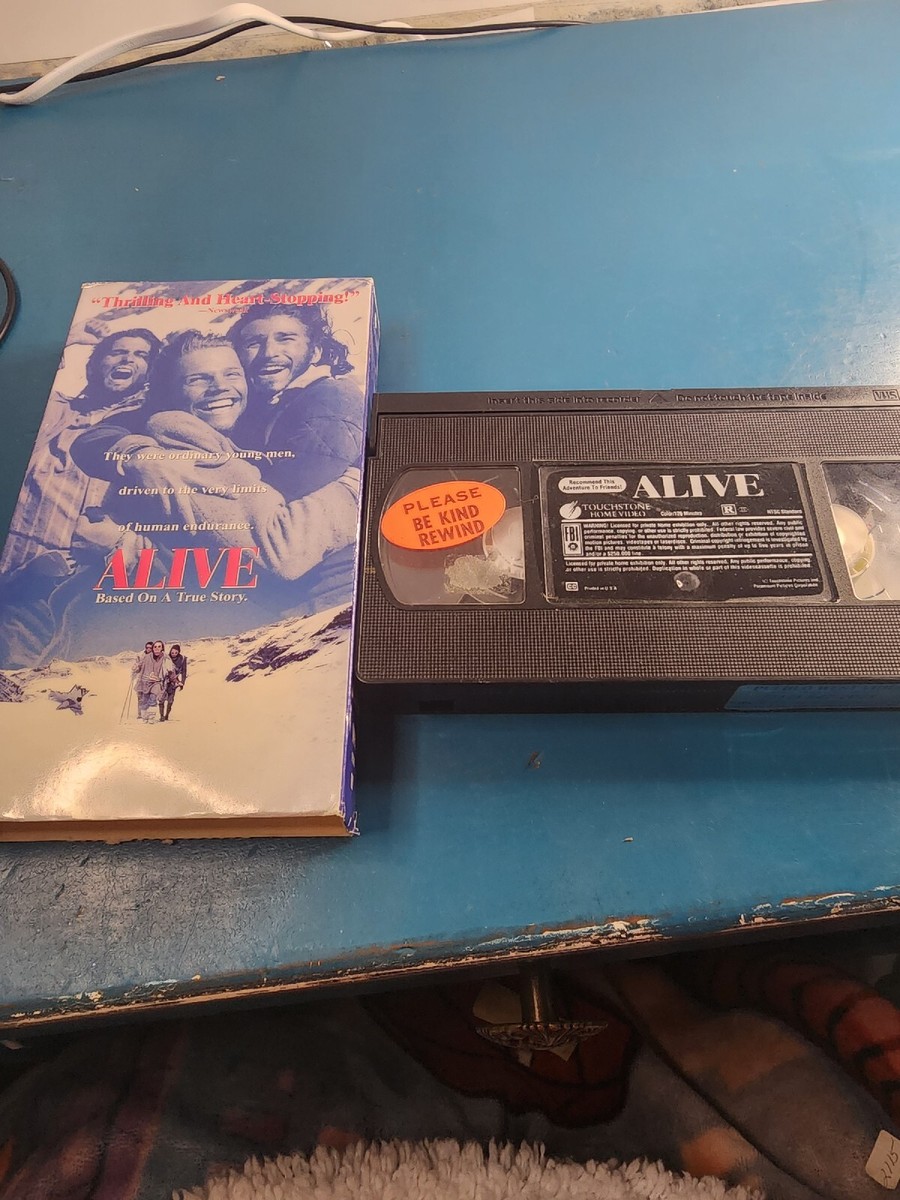Alive VHS Movie 1993 Rated R 717951596031| eBay