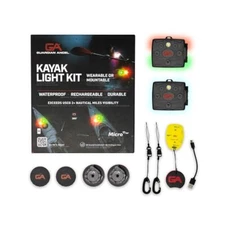 Marine Safety Lights, Red/Green & White LEDs, Over 2 Nautical Mile Range